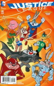 Justice League #46 Looney Tunes cover
